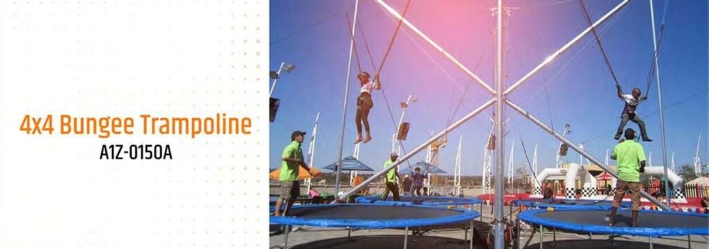 4x4 bungee Trampoline Park Builder Manufacturer in India