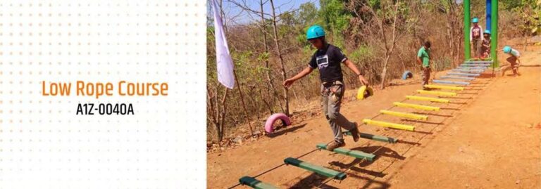 Low Rope Course Builder Manufacturer - Adventure Buildcon